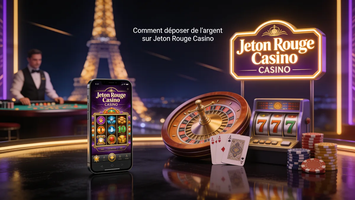 Comment déposer de l'argent sur Jeton Rouge Casino : guide jeton rouge casino pour les joueurs en France